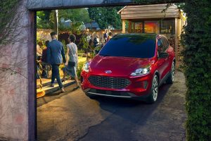 2020 Red Ford Escape
