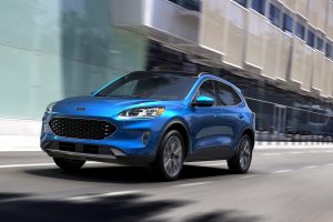 2020 Blue Ford Escape