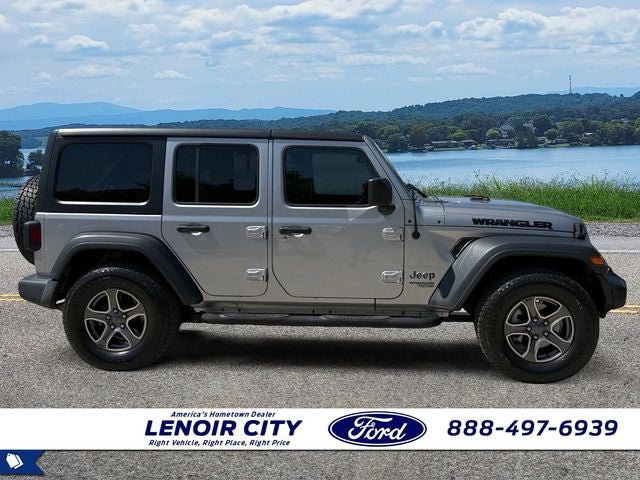 Used 2018 Jeep All-New Wrangler Unlimited Sport S with VIN 1C4HJXDG5JW163094 for sale in Lenoir City, TN