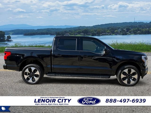 Used 2025 Ford F-150 Lightning Platinum with VIN 1FT6W7L72SWG03655 for sale in Lenoir City, TN