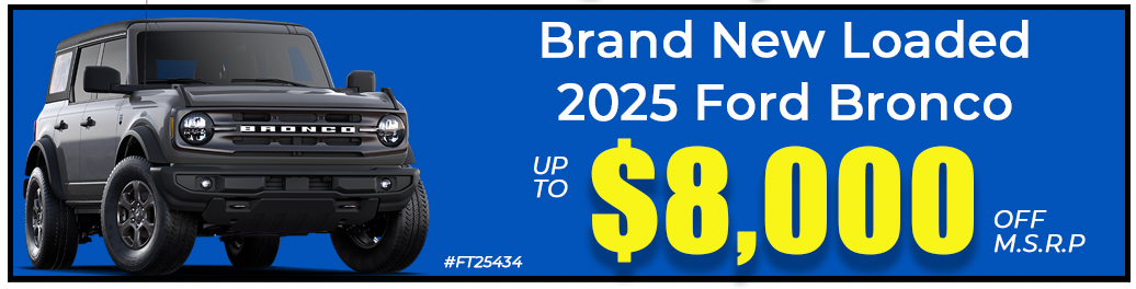 2025 Ford Bronco Offer